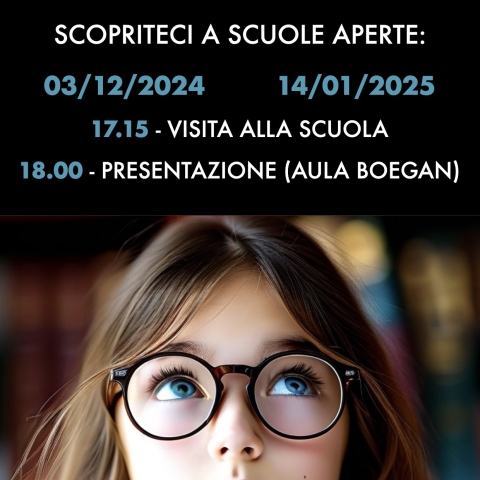 Pascoli OpenDays per iscrizioni a.s. 2025-26 - Secondaria I Grado